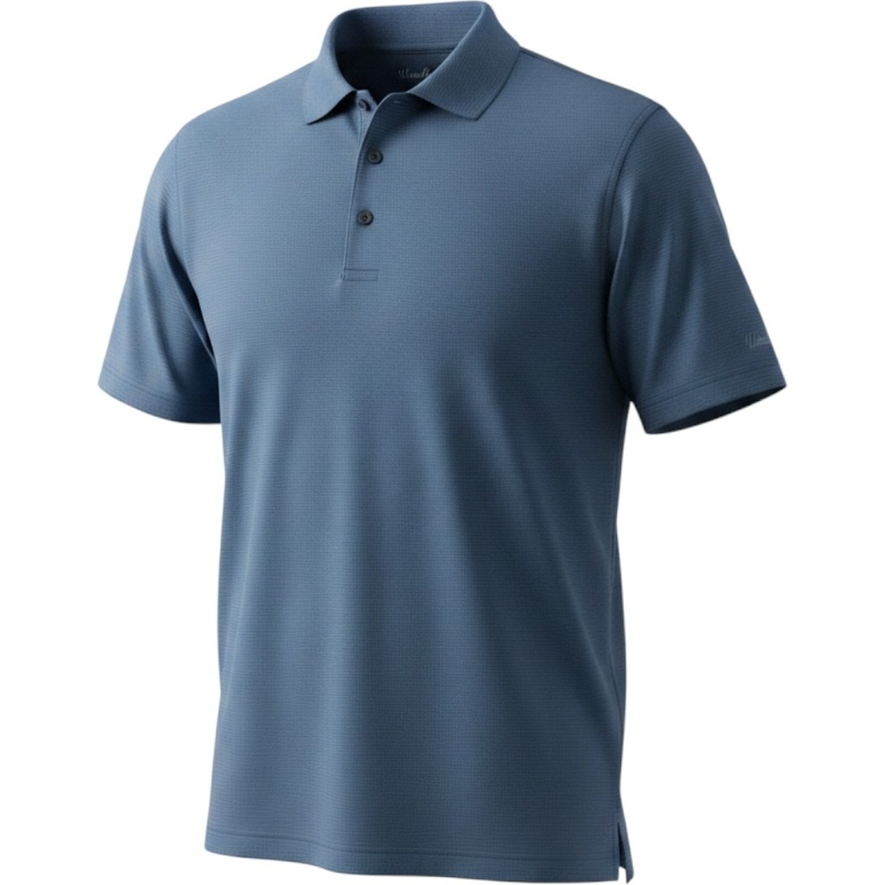 Walter Hagen Mens Perfect 11 Championship Stripe Polo Blue MGA11415D Small NWT
